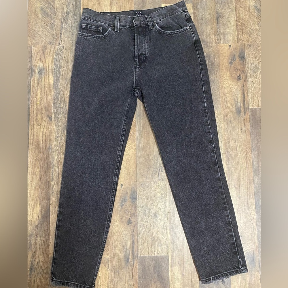 BDG Women's Black Straight Leg Jeans